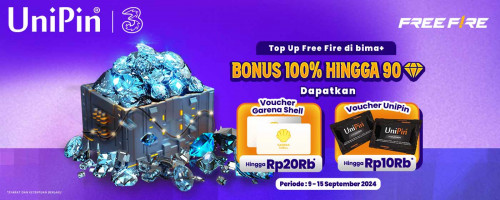 Dapatkan Bonus Berlimpah dengan Top Up Diamonds Free Fire di Aplikasi bima+